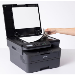 Brother DCP-L2627DWE – Monochromatyczne urządzenie 3w1 z Wi-Fi i automatycznym dupleksem | Drukarka laserowa do biura